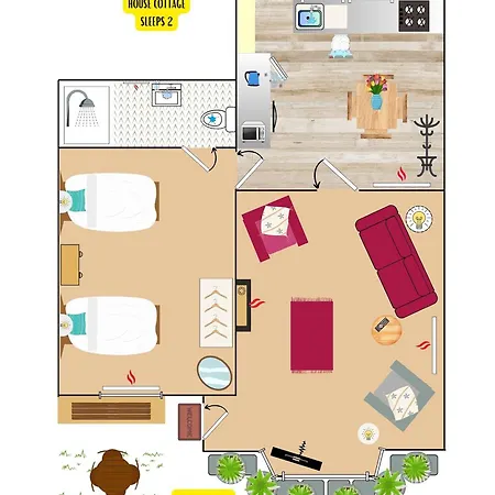 アパート Station House Cottages, Exclusively For Grown Ups, Thornton Dale *